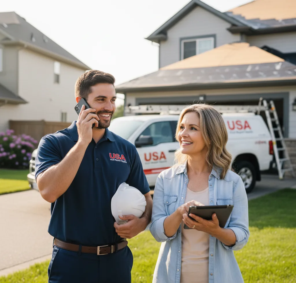 USA Roof Repair Experts customer support in Dry Branch